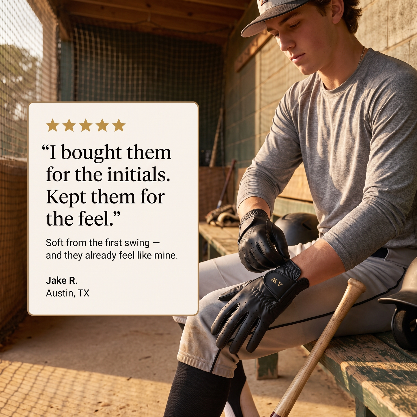 Ballford™ Personalized Batting Gloves