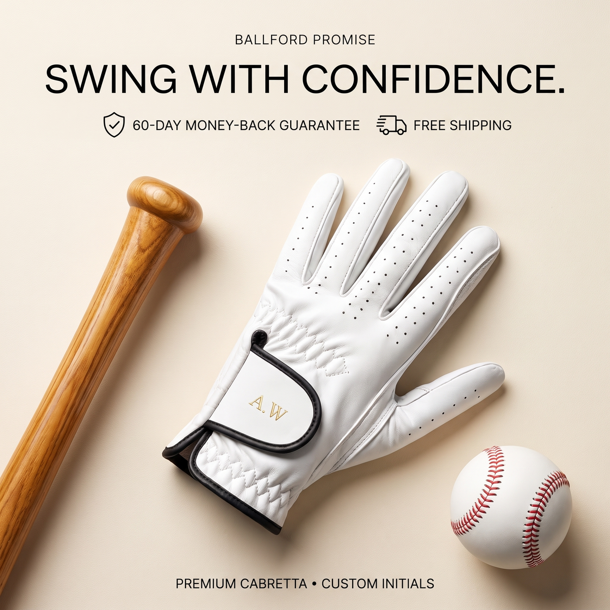 Ballford™ Personalized Batting Gloves